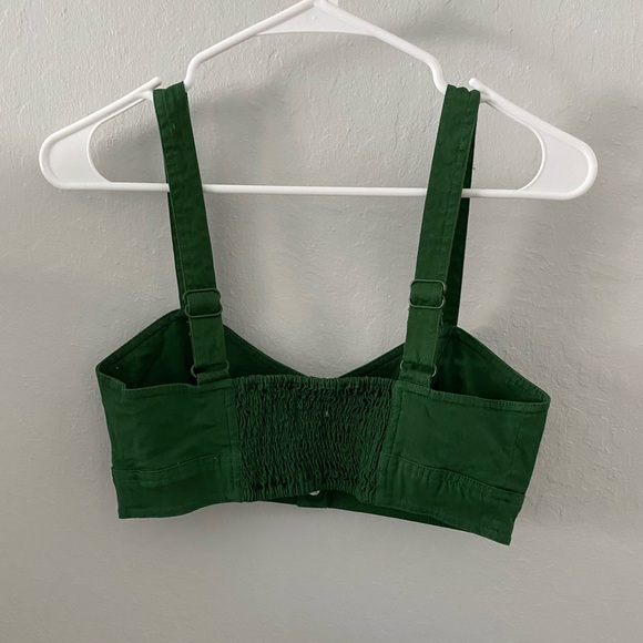 Urban Outfitters Green Crop Top - Picture 3 of 3